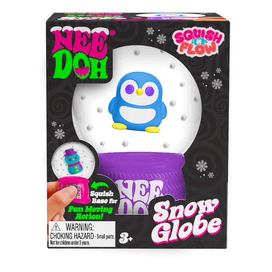 NeeDoh Squish N Flow Snow Globe T10B